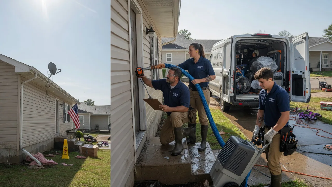 Ceiling Water Damage Restoration in Gordon, PA near me
